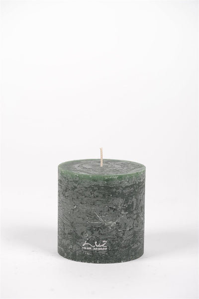 Rustic Candle - Luz Your Senses - Ø9xH9cm - Taxus