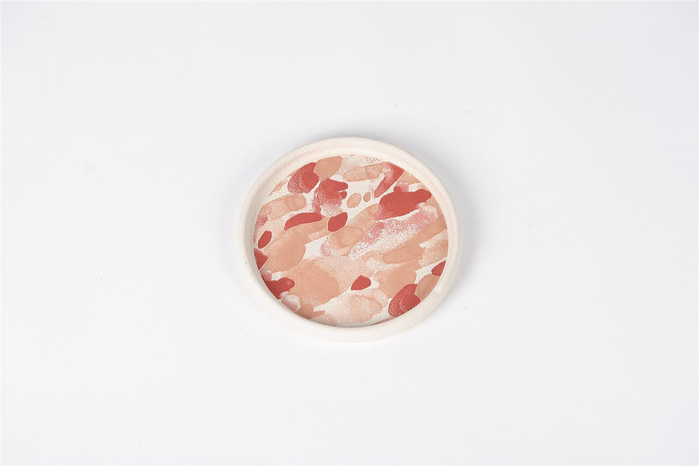 Patchy Paint Teaberry Ice - Round Tray - Small
