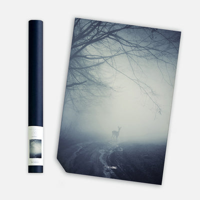 Misty Road, 50cmx70cm wall art