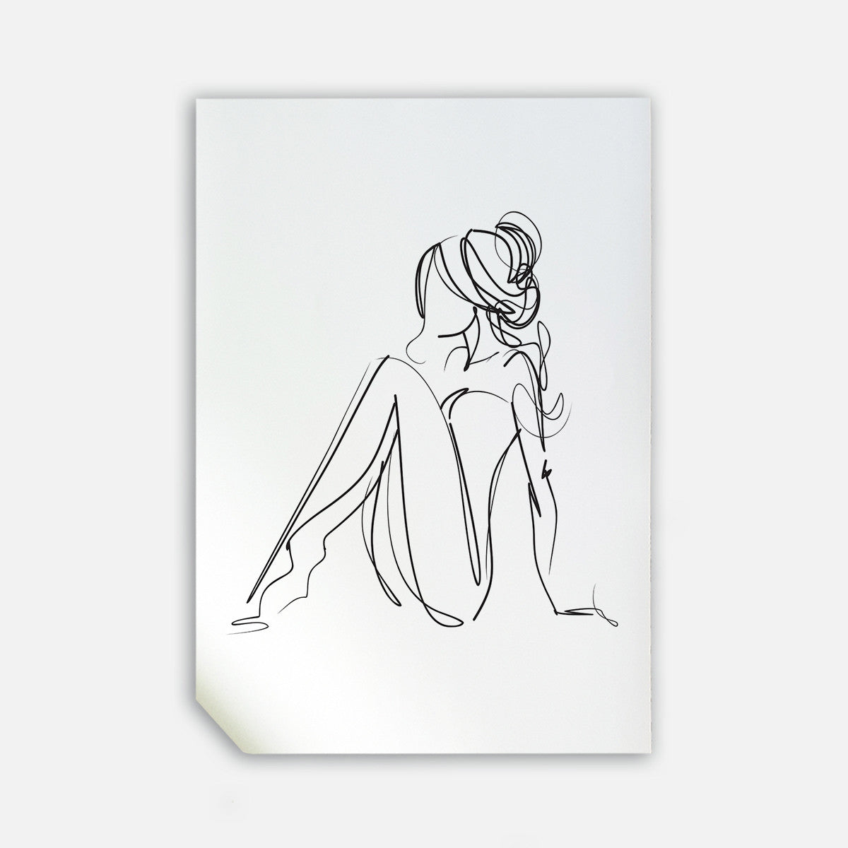 Lady II, 50cmx70cm wall art