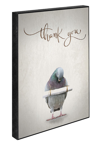 Thank You, 15cmx21cm art block