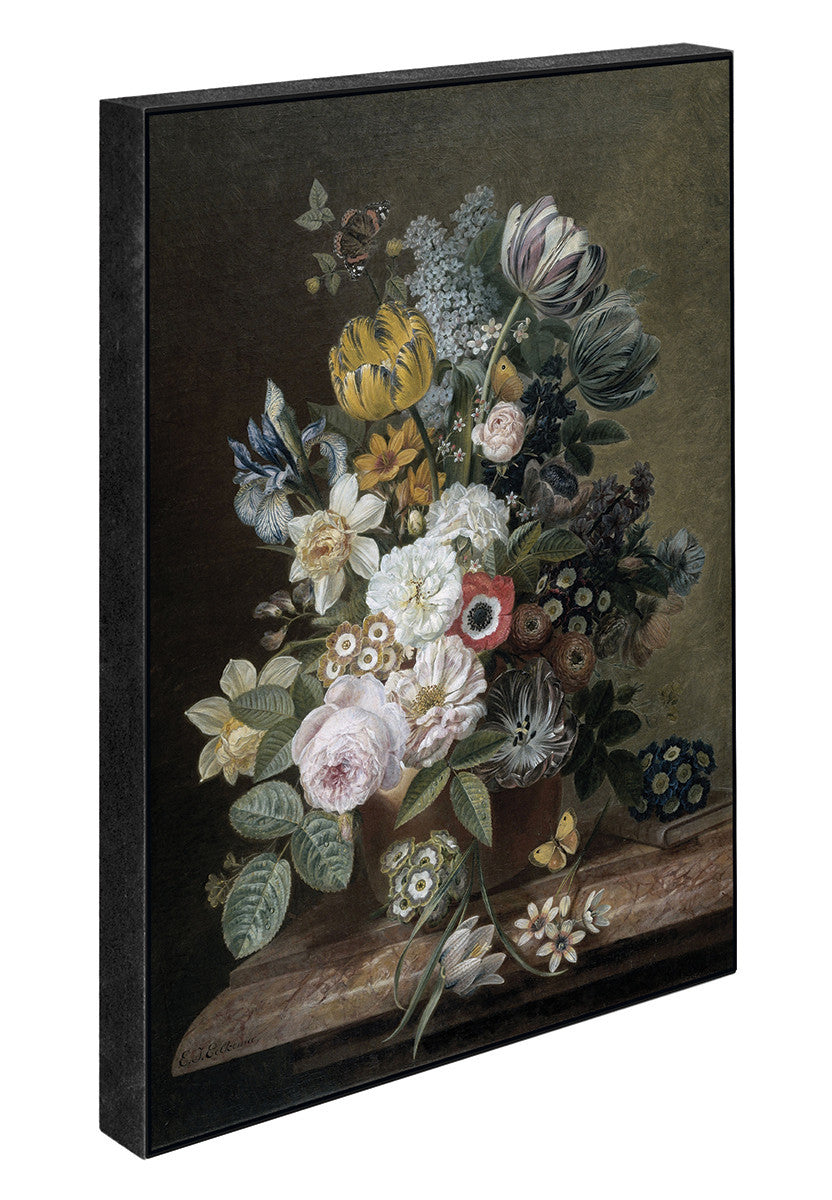 Flowers, 15cmx21cm art block