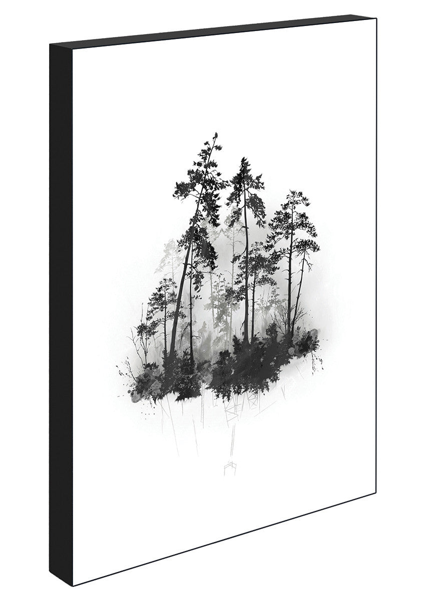 Forest, 21cmx30cm art block