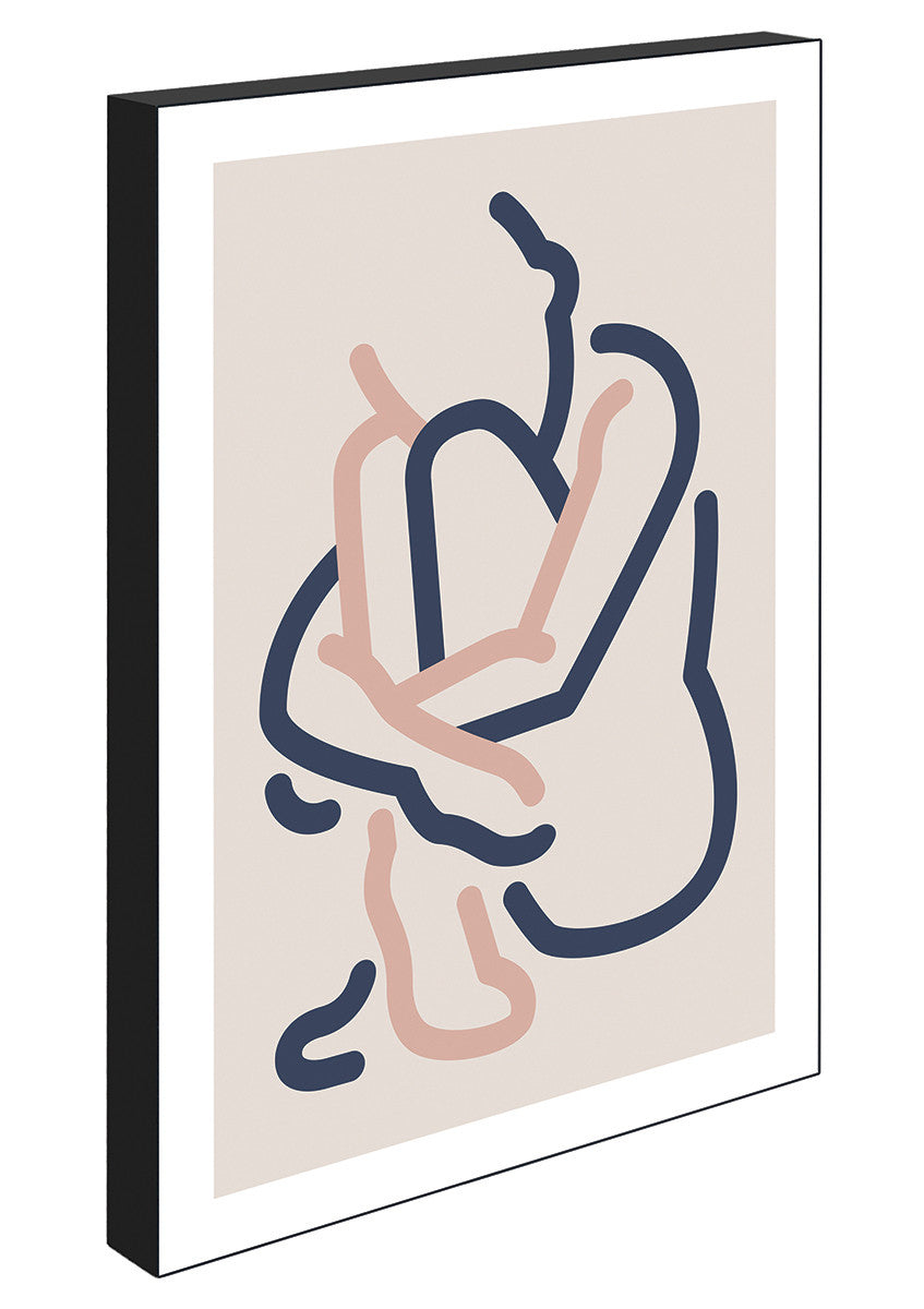 Woman, 21cmx30cm art block