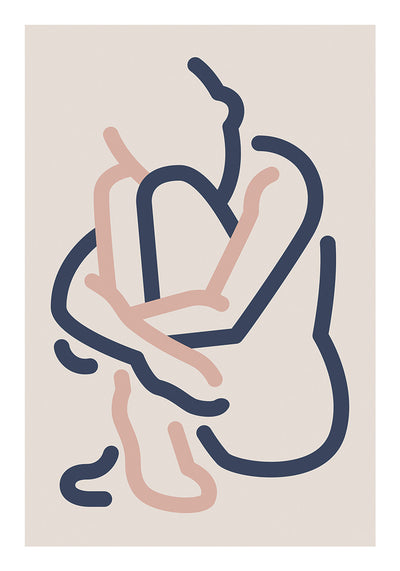 Woman, 21cmx30cm art block