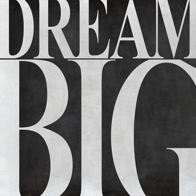 Dream Big, 21cmx21cm art block