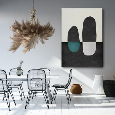 Icebergs, 90cmx120cm canvas print