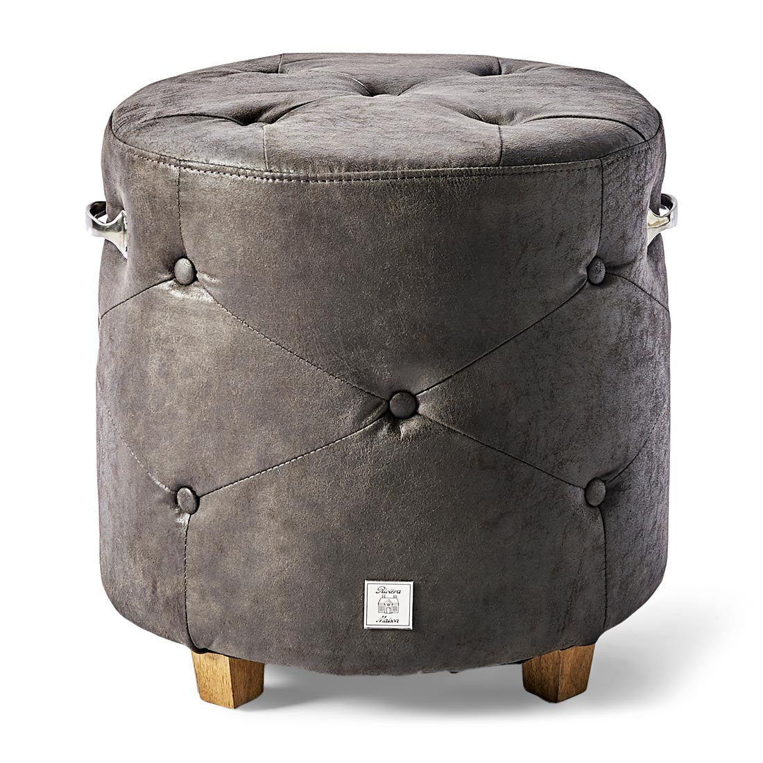 Bowery Footstool, pellini, espresso