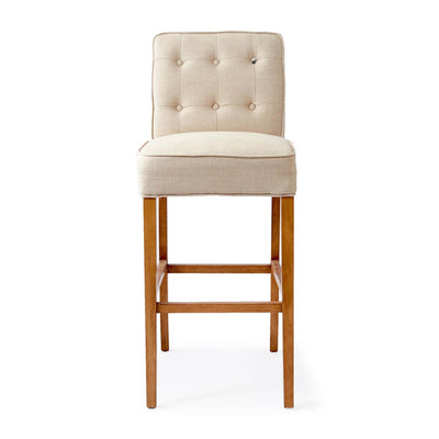 Cape Breton Barstool, linen, flax