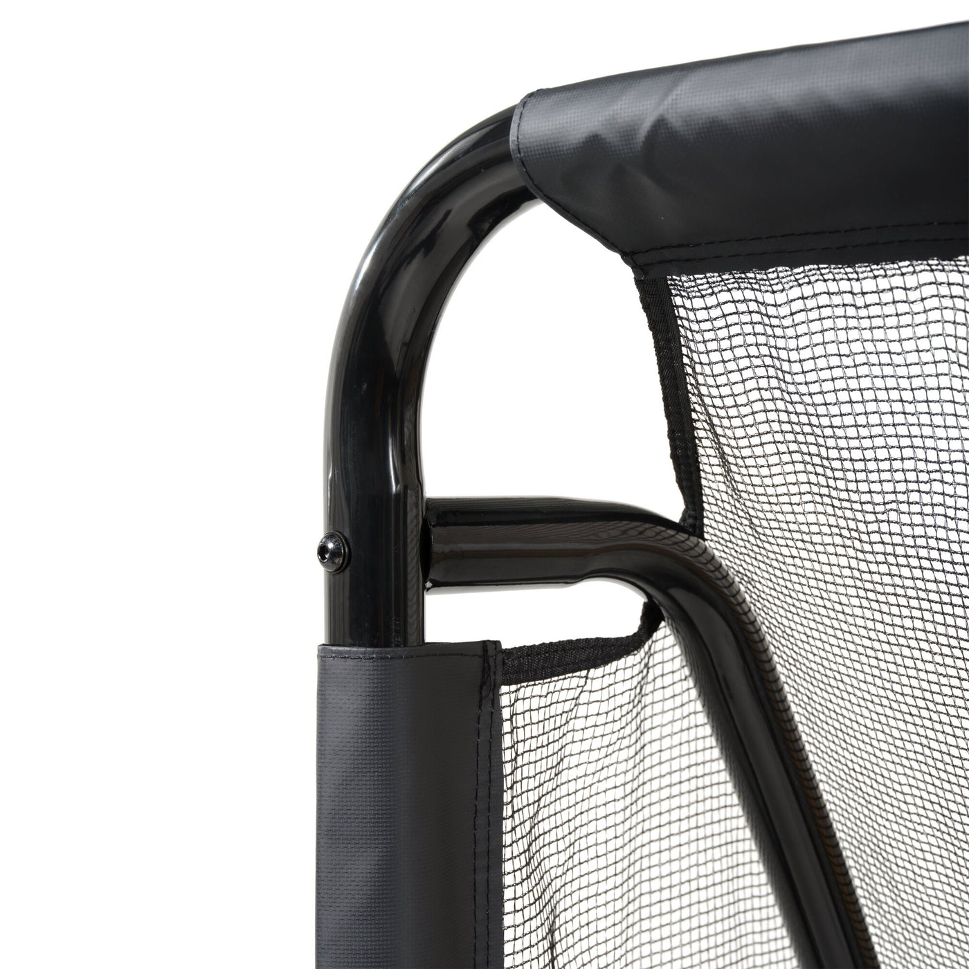 EXIT Coppa Steel Football Goal, 220x170cm (Black)