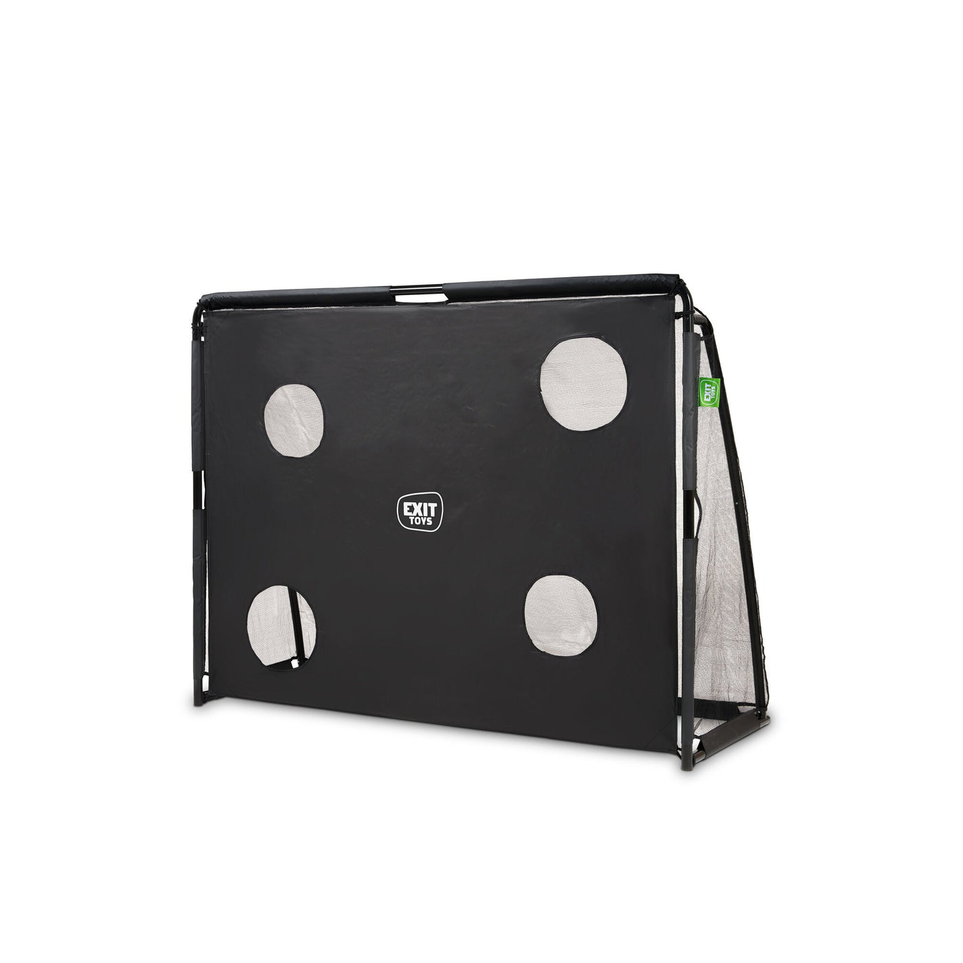 EXIT Coppa Steel Football Goal, 220x170cm (Black)