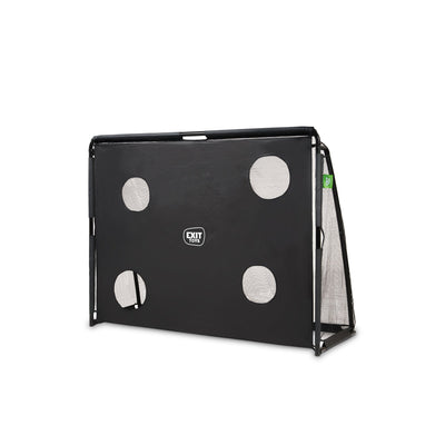 EXIT Coppa Steel Football Goal, 220x170cm (Black)
