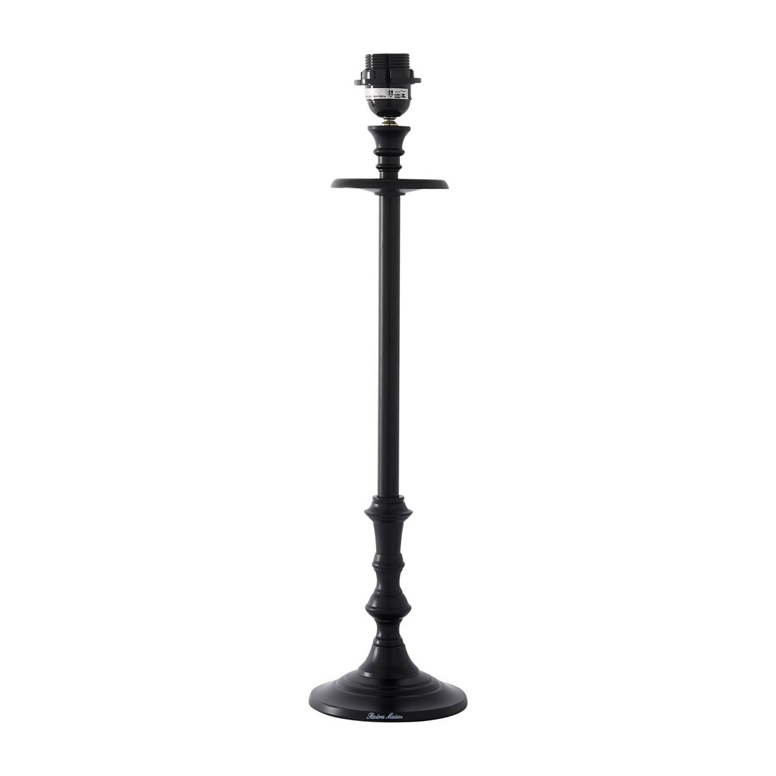 L'Hotel Lamp Base antique black