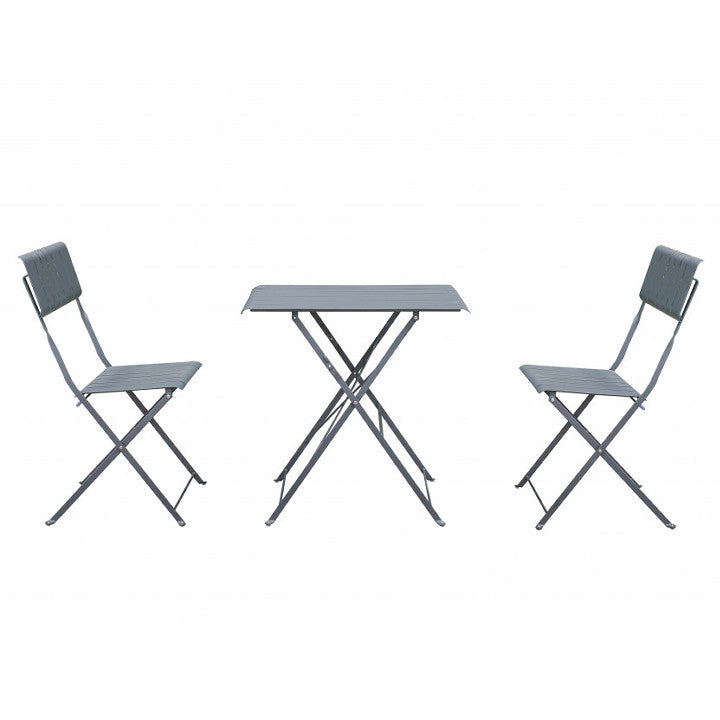 Courtyard - Bistro Set (Grey)