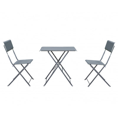 Courtyard - Bistro Set (Grey)