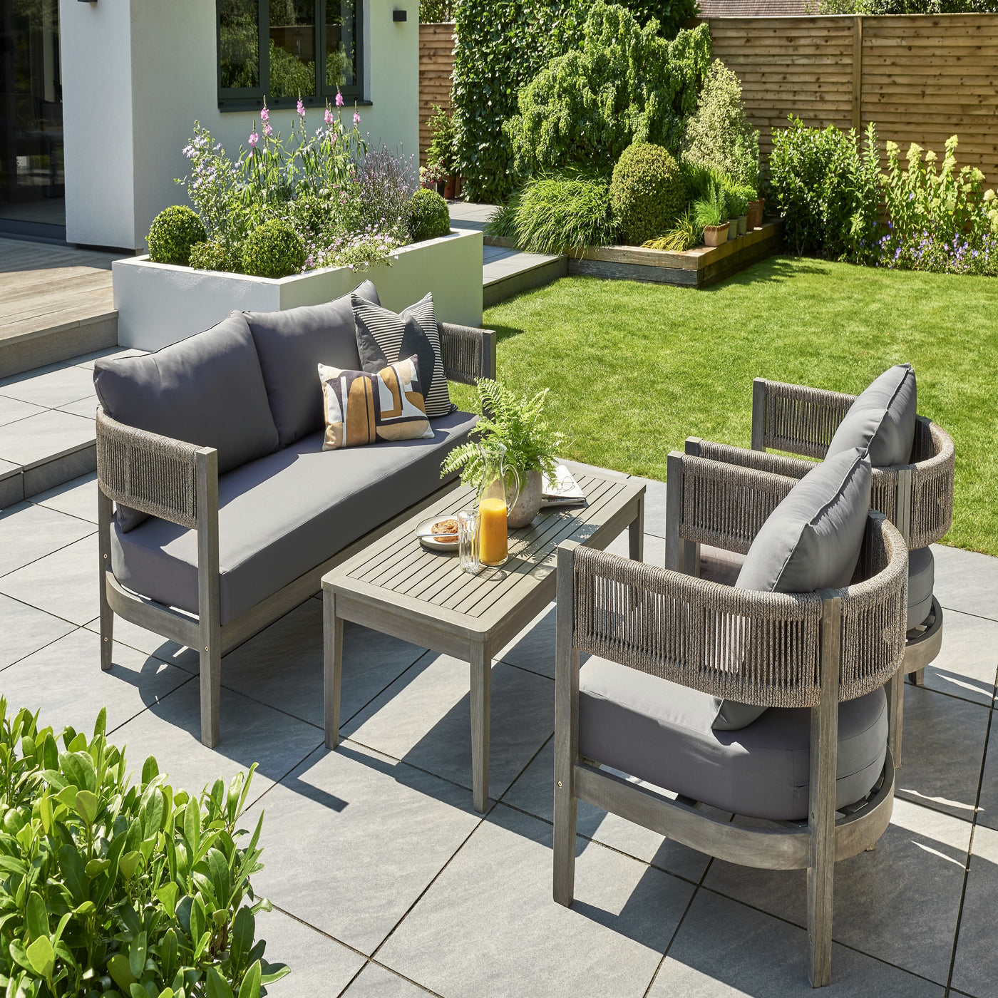 Arden Lounge Set (Grey)