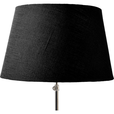 Classic Natural Linen Lampshade Black 42x55 (RM)