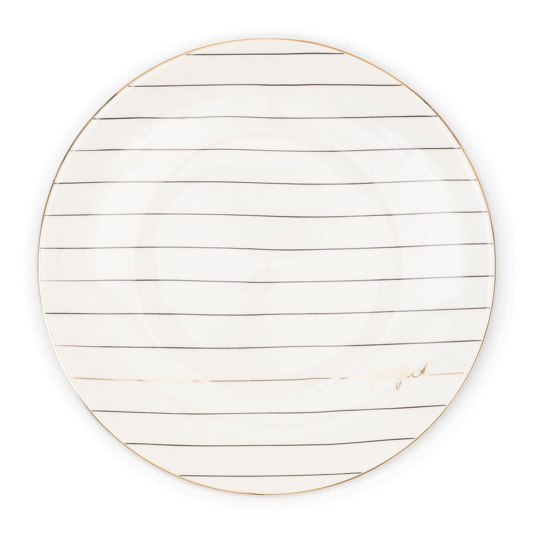 Dots & Stripes Perfect Dinner Plate