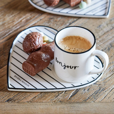 Bonjour Lovely Cup & Saucer