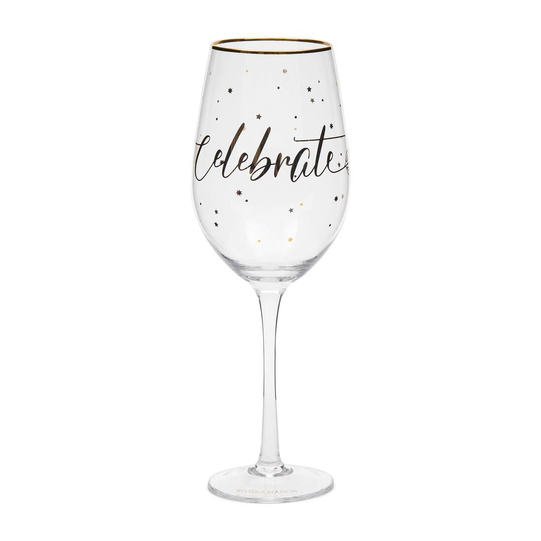 Celebrate Wine Glass