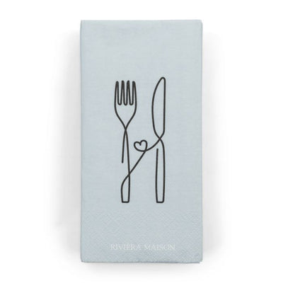 Paper Napkin Stylish Cutlery