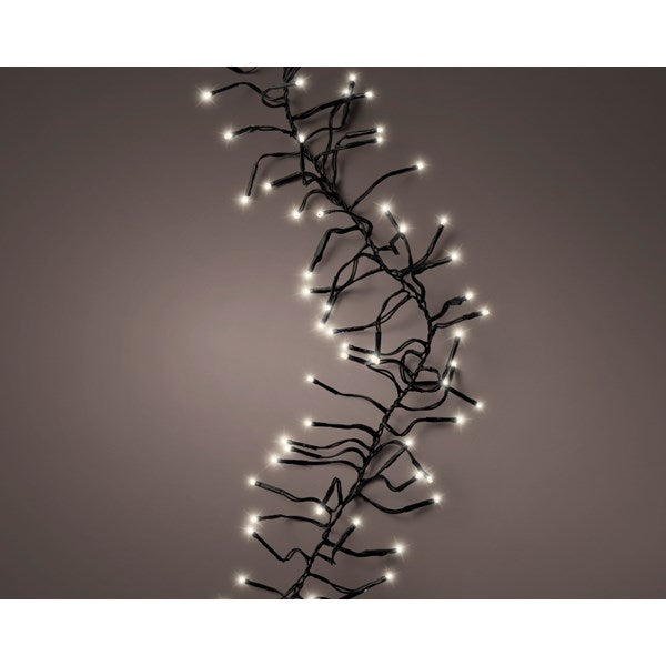 Cluster Twinkle, 1512 Lights - Outdoor - Classic Warm / Green