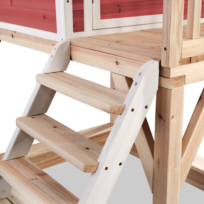 EXIT Loft 500 Wooden Playhouse (Red)