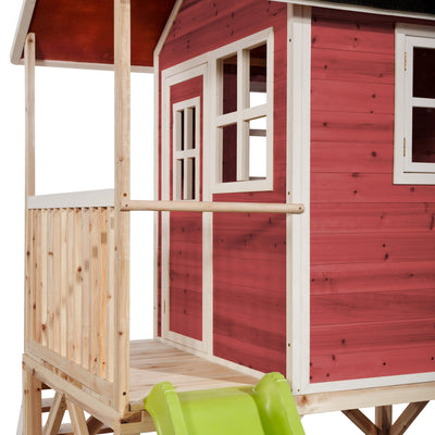 EXIT Loft 500 Wooden Playhouse (Red)