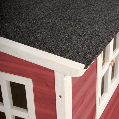 EXIT Loft 500 Wooden Playhouse (Red)