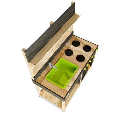 EXIT Yummy 200 Wooden Outdoor Kitchen (Natural)