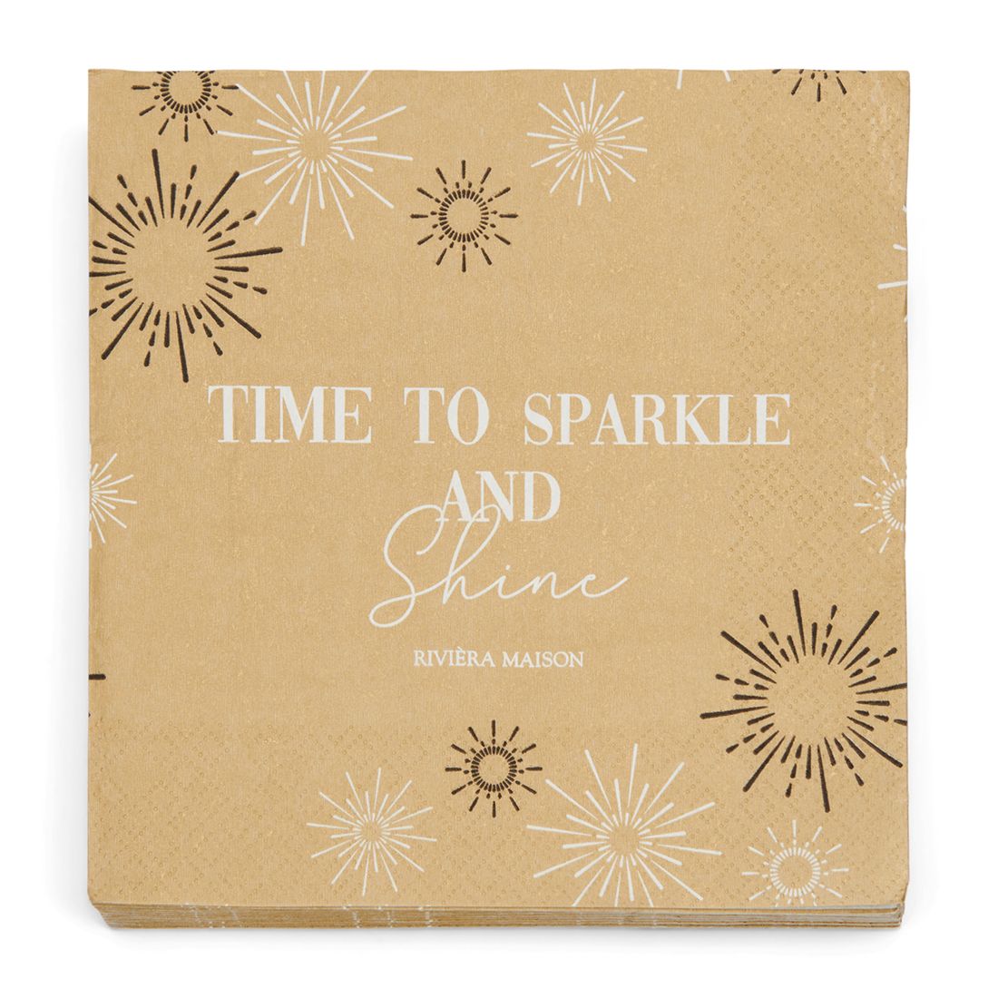 Paper Napkin Time To Sparkle