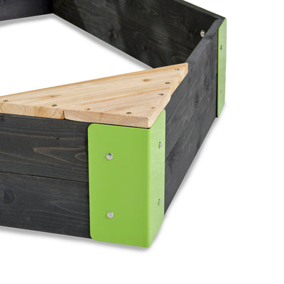 EXIT Aksent Wooden Sandpit Boat 190x90cm