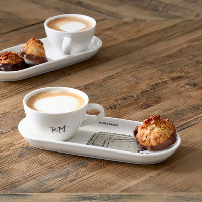 Coffee Cookie Cup & Saucer