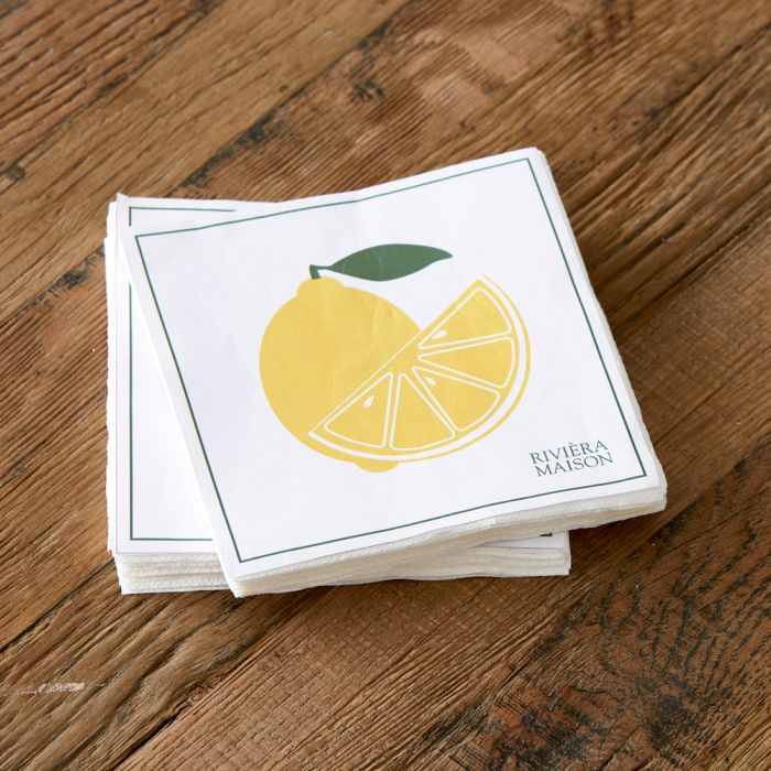 Paper Napkin Classic Lemon