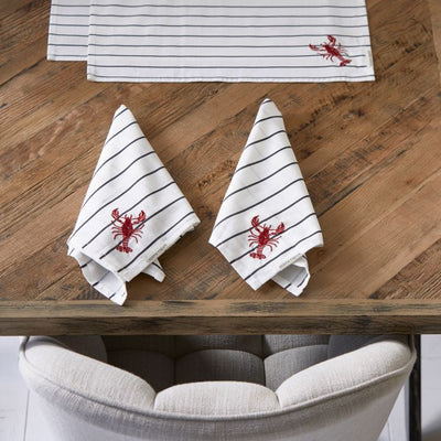 RM Classic Lobster Napkin, 2 Pieces