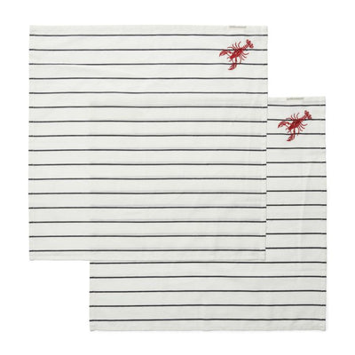 RM Classic Lobster Napkin, 2 Pieces