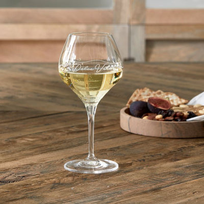 La Dolce Vita White Wine Glass
