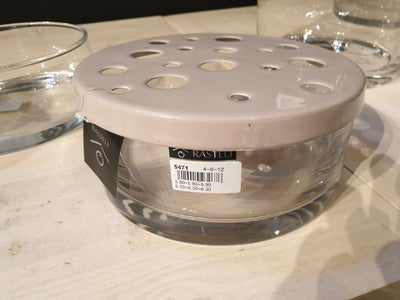 Cilindri - Ring Bowl In Clear Glass