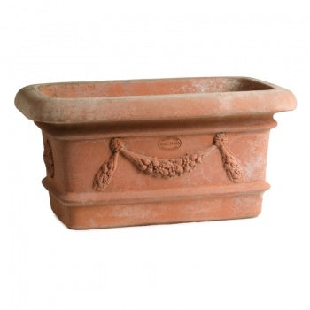Tinozza Rettangolare Festonata L85cm - The Pavilion