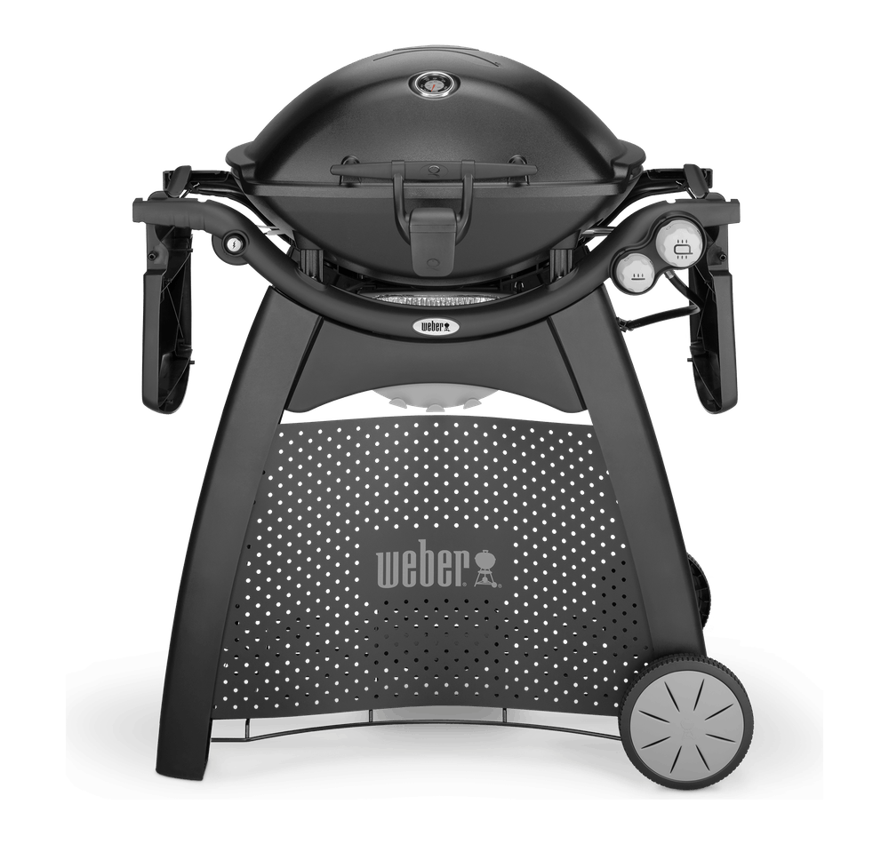 Q 3200 Gas Grill With Permanent Cart - Black