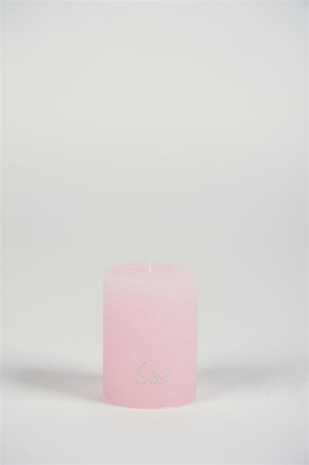 Rustic Candle - Luz Your Senses - Ø6xH8cm - Strawberry Ice