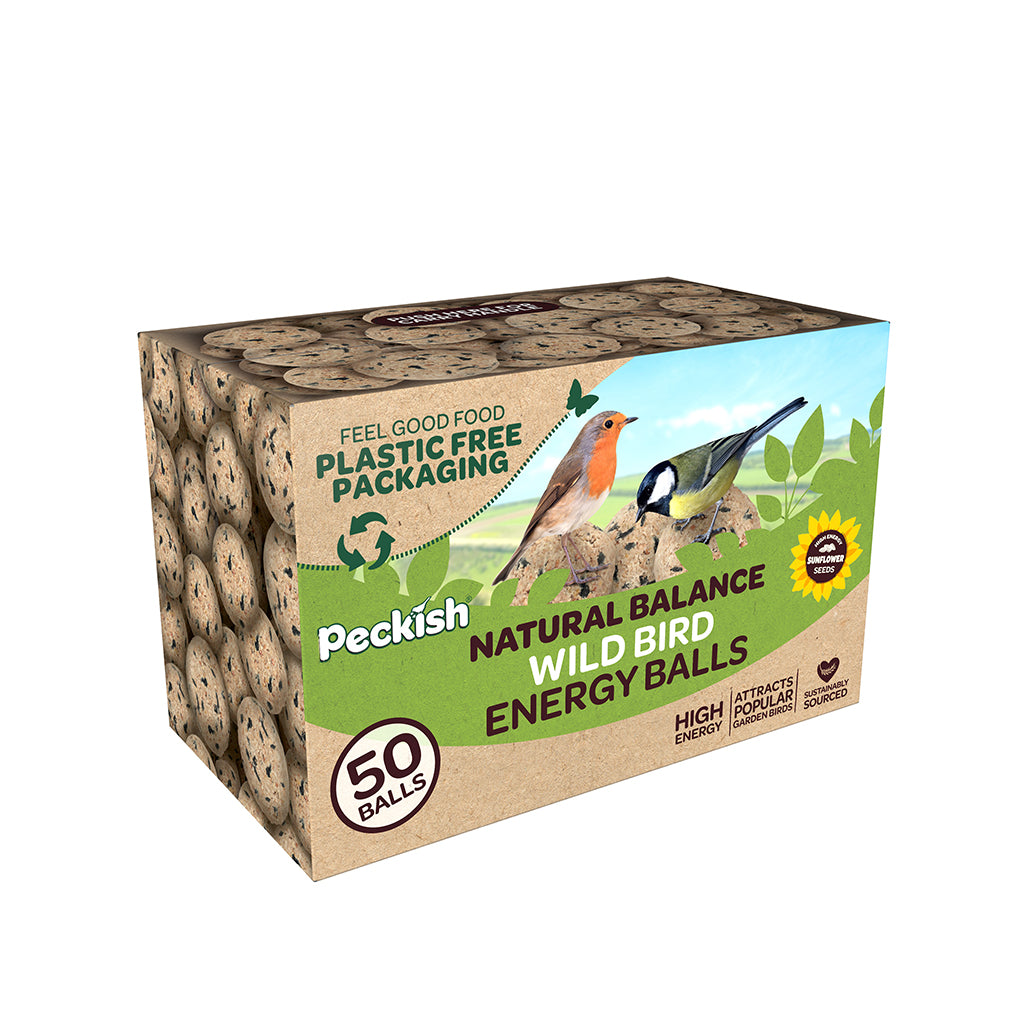 Peckish Natural Balance Energy Balls 50 Refill Box