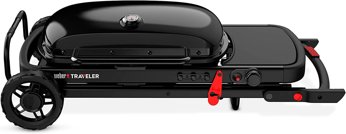 Weber Traveler Gas Barbecue - Stealth Edition