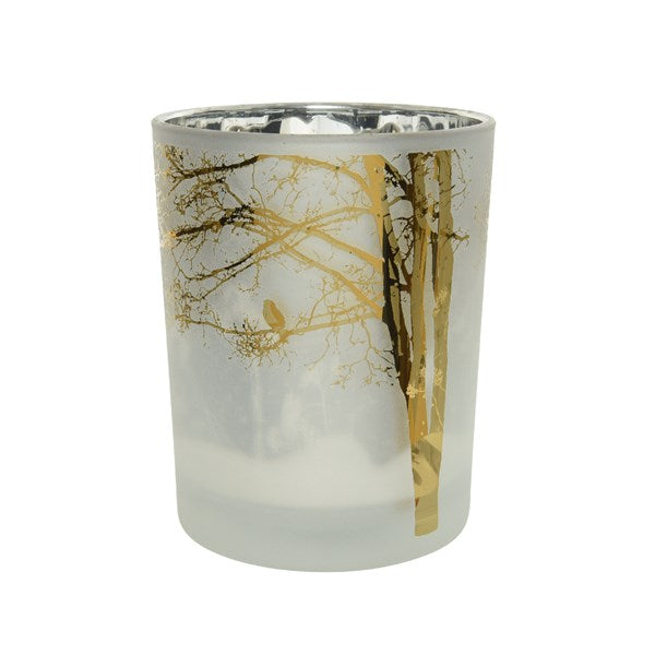 Hurricane Glass - Winter White