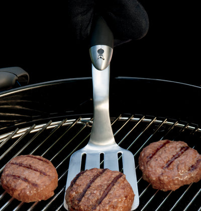 Premium Spatula - Stainless Steel, Black