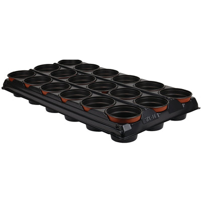 Grow It Growing Tray with 18 Round Pots