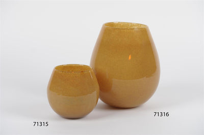 Ambergold - Glass Vase