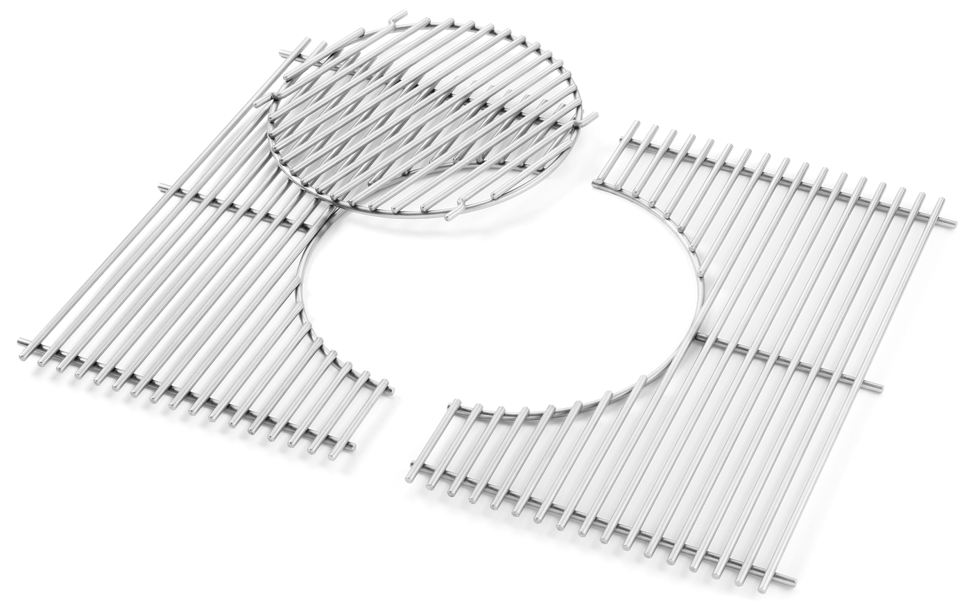 Cooking Grates - Stainless Steel, Fits Genesis 300 Series