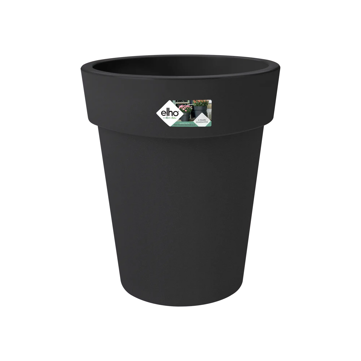 Green Basics Top Planter High 35Cm (Black)