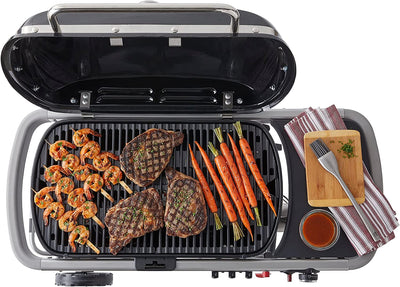 Weber Traveler Gas Barbecue - Stealth Edition